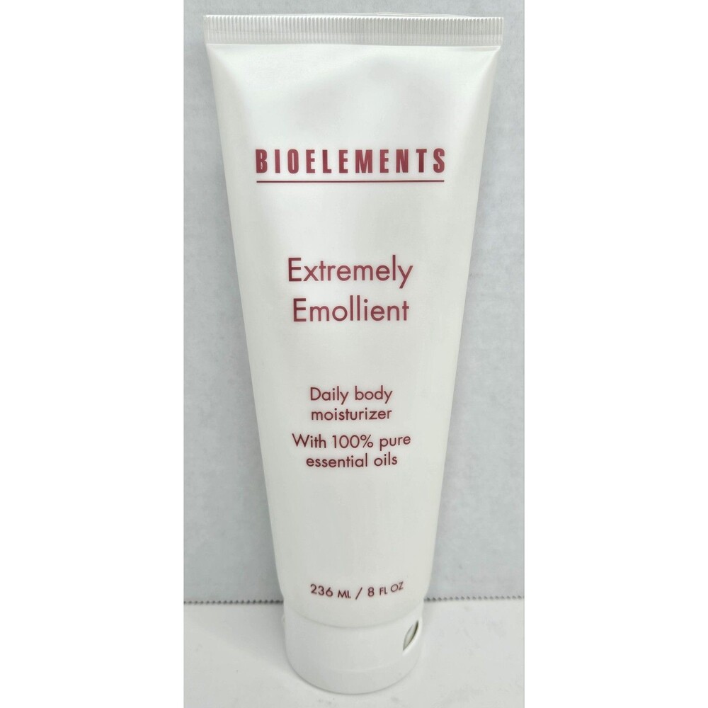 Bioelements Extremely Emollient Daily Body Moisturizer 8 oz 236 ml Tube New